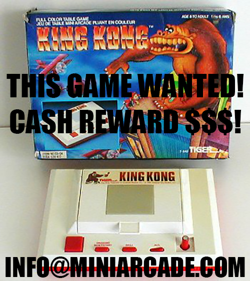 Tiger King Kong Full Color Table Game Flip Top Lid Orlitronic Virca