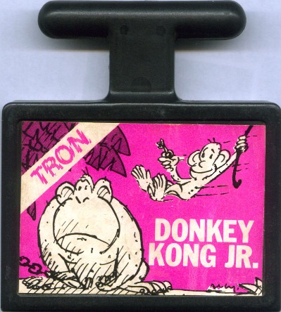 Donkey Kong Jr by Tron T-handle Cartridge for Atari 2600